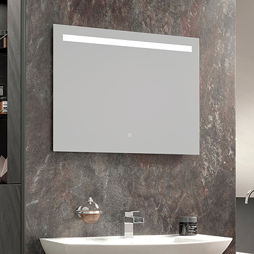 Toreno 800x600mm LED Illuminated Mirror incl. Anti-Fog, Dimmer and Touch Sensor