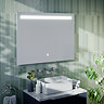 Arezzo 800x600mm LED Illuminated Mirror with Anti-Fog, Dimmer and Touch Sensor