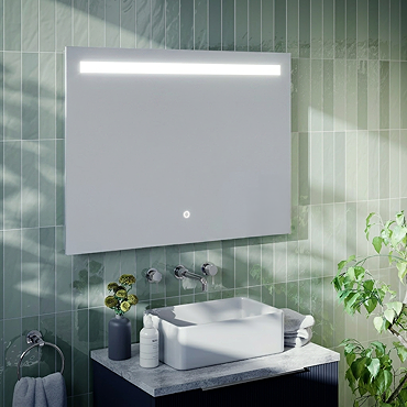 Toreno 800x600mm LED Illuminated Mirror incl. Anti-Fog, Dimmer and Touch Sensor