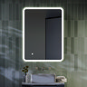 Arezzo 800 x 600mm Ultra Slim LED Illuminated Bathroom Mirror with Anti-Fog