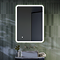 Arezzo 800 x 600mm Ultra Slim LED Illuminated Bathroom Mirror with Anti-Fog