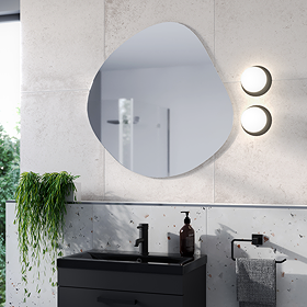 Arezzo 800 x 800mm Slim Organic Mirror