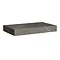Arezzo 800mm Wall Hung Sintered Stone Shelf - Grey Marble