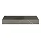 Arezzo 800mm Wall Hung Sintered Stone Shelf - Grey Marble