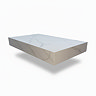 Arezzo 800mm Wall Hung Sintered Stone Shelf - White Marble