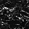 Arezzo 810 Black Marble Effect Worktop with Matt Black Framed Washstand Profile Large Image