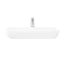 Arezzo 815 x 470mm Modern Large Counter Top 1TH Basin - No Overflow  Feature Large Image