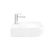 Arezzo 815 x 470mm Modern Large Counter Top 1TH Basin - No Overflow  Standard Large Image