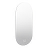 Arezzo 900 x 400mm Oval LED Bathroom Mirror - Colour Changing Backlit Light, Anti-Fog, Touch Sensor