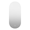 Arezzo 900 x 400mm Oval LED Bathroom Mirror - Colour Changing Backlit Light, Anti-Fog, Touch Sensor
