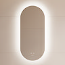 Arezzo 900 x 400mm Oval LED Bathroom Mirror - Colour Changing Backlit Light, Anti-Fog, Touch Sensor