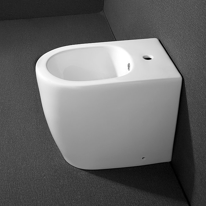 Arezzo Back To Wall 1TH Bidet In Bathroom Large Image