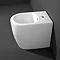 Arezzo Back To Wall 1TH Bidet In Bathroom Large Image