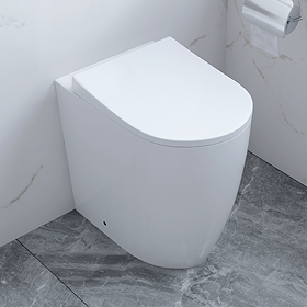 Arezzo Back to Wall Comfort Height Toilet + Soft Close Seat