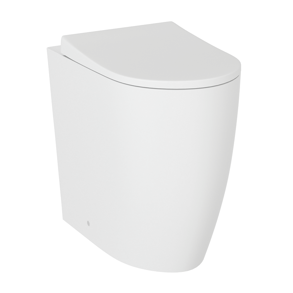 Arezzo Back to Wall Comfort Height Toilet + Soft Close Seat Victorian