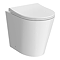 Arezzo Back to Wall Toilet + Slim Soft Close Seat