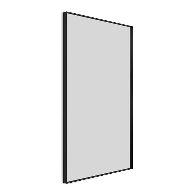 Arezzo Black 1200 x 700mm Rectangular Mirror Large Image