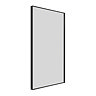 Arezzo Black 1200 x 700mm Rectangular Mirror Large Image