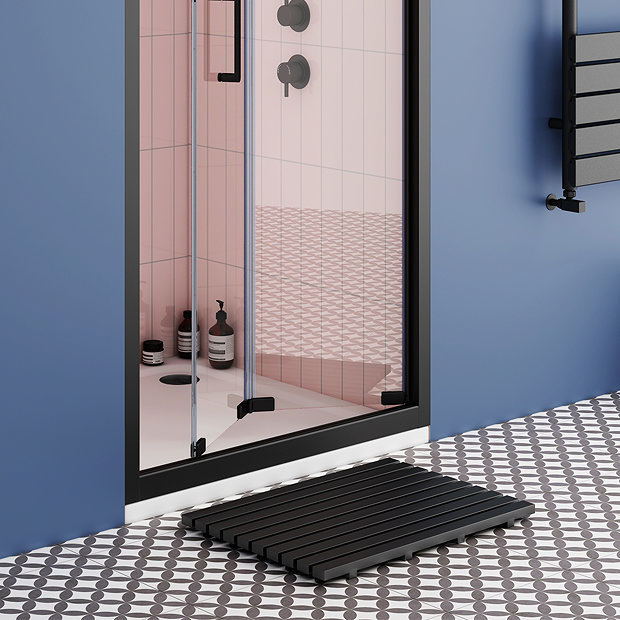 Toreno Black Fast Flow Shower Waste