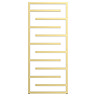 Arezzo Brushed Brass 1380 x 600mm Designer Towel Rail