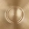 Arezzo Brushed Brass 340 x 520mm Rectangular Stainless Steel Counter Top Basin + Waste Profile Larg