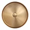 Arezzo Brushed Brass 360mm Round Stainless Steel Counter Top Basin + Waste  Standard Large Image