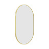 Arezzo Brushed Brass 500 x 800mm Capsule Mirror