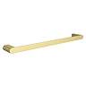 Arezzo Brushed Brass 500mm Wall Mounted Towel Rail