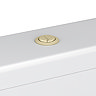 Arezzo Brushed Brass Cistern Flush Button - 48mm Hole