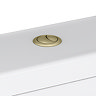 Arezzo Brushed Brass Complete Modern Bathroom Package (incl. L-Shaped Bath)