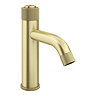 Arezzo Brushed Brass Industrial Style 1-Touch Basin Tap  Standard Large Image