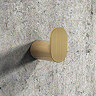 Arezzo Brushed Brass Robe Hook  Feature Large Image