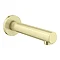 Arezzo Brushed Brass Round Concealed Twin Valve with Diverter, Bath Spout + Shower Handset  addition
