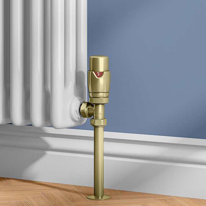 Arezzo Brushed Brass Sleeving Kit 180mm