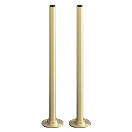 Arezzo Brushed Brass Sleeving Kit 300mm Large Image