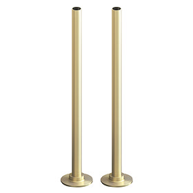 Arezzo Brushed Brass Sleeving Kit 300mm Large Image