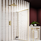 Arezzo Brushed Brass Square Shower Package with Concealed Valve + 200mm Head