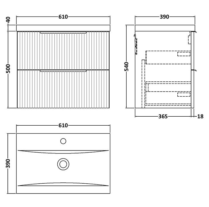 Arezzo Brushed Brass & White Fluted Complete Bathroom Suite