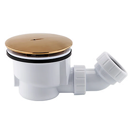 Arezzo Brushed Bronze 90mm High Flow Shower Tray Waste