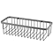 Arezzo Brushed Gunmetal Grey 300mm Wire Shower Basket