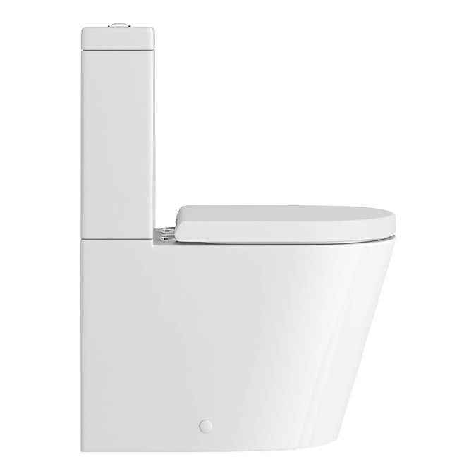 Arezzo BTW Close Coupled Toilet with Douche Kit and Soft Close Seat 