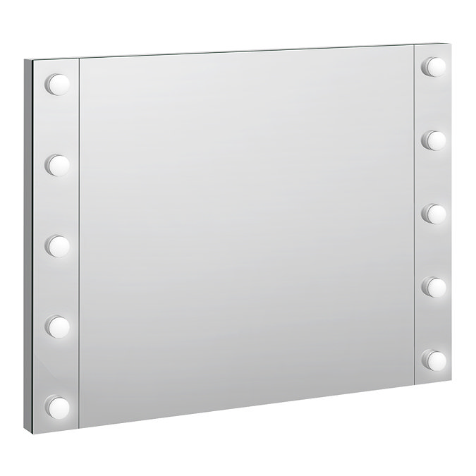 Arezzo Bulb 800 x 600mm LED Illuminated Mirror with Motion Sensor + Anti-Fog