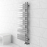 Arezzo Chrome 1200 x 500mm 15 bars Designer Heated Towel Rail