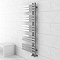 Arezzo Chrome 1200 x 500mm 15 bars Designer Heated Towel Rail