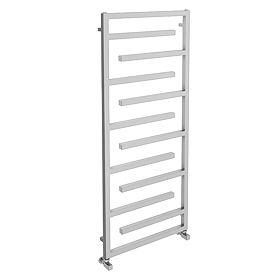 Arezzo Chrome 1380 x 600mm Designer Towel Rail