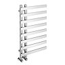 Arezzo Chrome 800 x 500mm 8 Bars Designer Heated Towel Rail