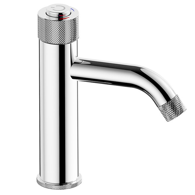 Arezzo Chrome Industrial Style 1-Touch Basin Tap  Standard Large Image