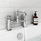 Arezzo Chrome Industrial Style Bath Filler Large Image