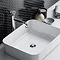 Arezzo Chrome Industrial Style High Rise Basin Mixer