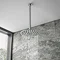 Arezzo Chrome Industrial Style Shower System with Concealed Valve + Ceiling Mounted Head additional
